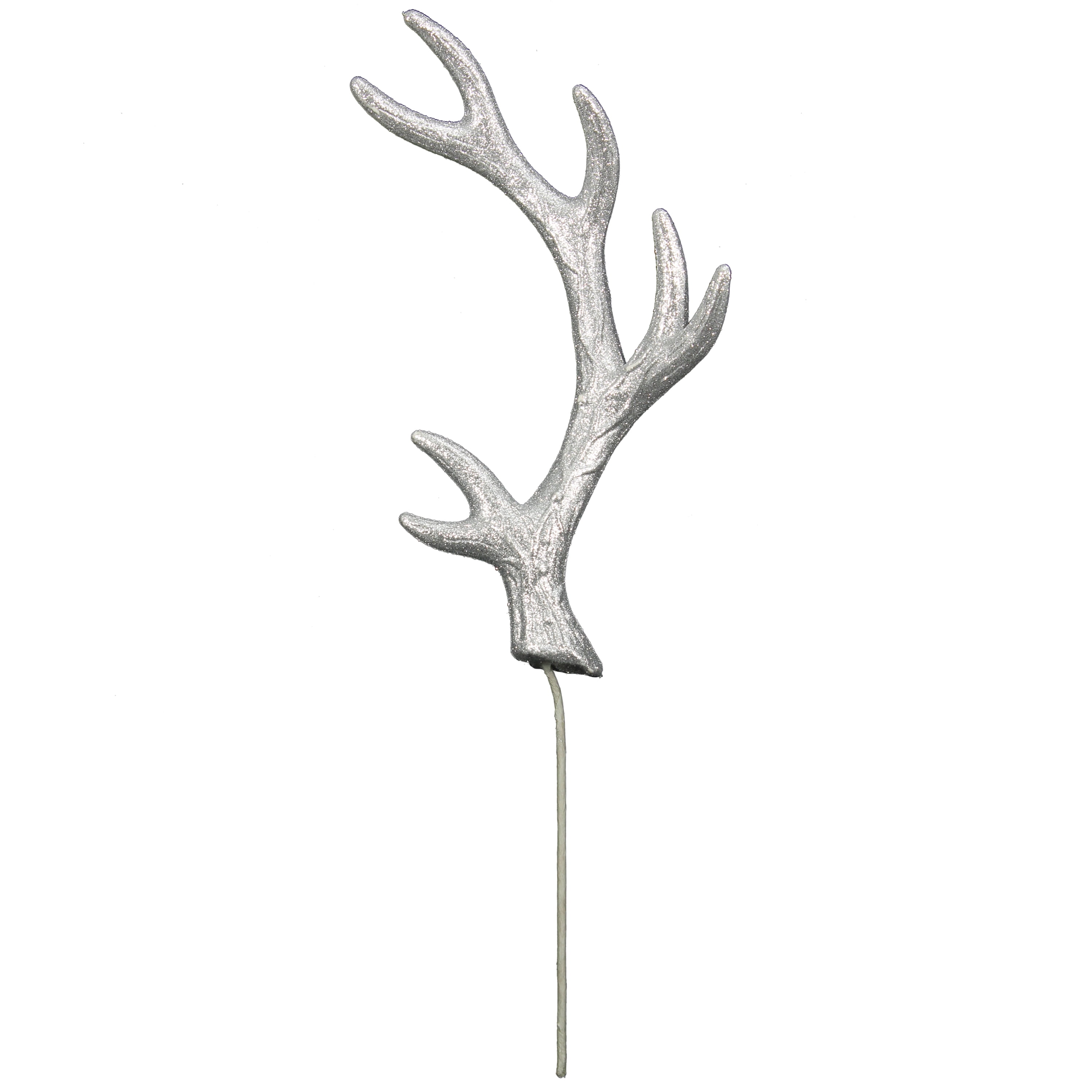 Antler Christmas Pick Natural 2 X 8 Inches 