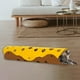 thumbnail image 3 of plegable para , cama con agujeros para , juguetes para mascotas, duradero, ejercicio interactivo para , - Amarillo 3mm Amarillo Marrón 3mm Colco Gato Túnel, 3 of 8