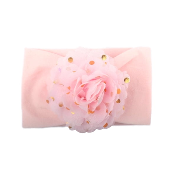 Emitonse Baby Headbands Baby Hair Accessories Girls Baby Toddler Princess Floral Headband Hair Band Accessories Headwear One Size,L