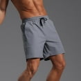 thumbnail image 5 of Mingw Mens Shorts Men's Fleece Shorts Stretch Casual Jersey Shorts for Workout, 5 of 5