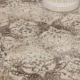 thumbnail image 6 of BNM Mystique Modern Damask Indoor Area Rug, 5' x 8', Brown, 6 of 6