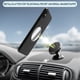 thumbnail image 4 of Placa de Metal Placa de Metal Autoadhesiva, Juego de 6 Placas de Metal magnéticas para teléfono móvil, con Adhesivo 3M para Accesorios magnéticos para Coche, Soporte para teléfono móvil, Placa, 4 of 5