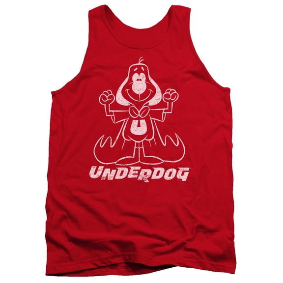 Underdog - Outline Under - Tank Top - Large