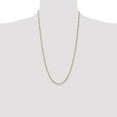 thumbnail image 4 of 14k Yellow Gold 2.50mm Lightweight Figaro Chain Necklace, 8" - 28", 4 of 4