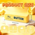 thumbnail image 5 of Jumbo Butter Squishies 14oz Butter Stick Squishy , Squeezy Butter Shape Stress Ball Slow Rising Food Fidget for Stress Relief & Anxiety Relaxation (9.1 IN), 5 of 10