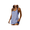 KleinBlue, variant on Women's Striped Athletic Mini Dress Summer Sleeveless Built-in Shorts Tennis Workout Romper