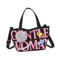 thumbnail image 4 of Bolso de hombro para mujer Yinane Bolso cruzado de moda Negro con colgante, 4 of 8