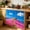 Pink, variant on Blue Cottage Cabinet Curtains 11" W x 13" L, Blue Tree Blue Field Path Landscape Nature Under-Desk Privacy Dust Proof Drape Dishwasher Curtain Sink Skirt for Kitchen Closet Bathroom Laundry
