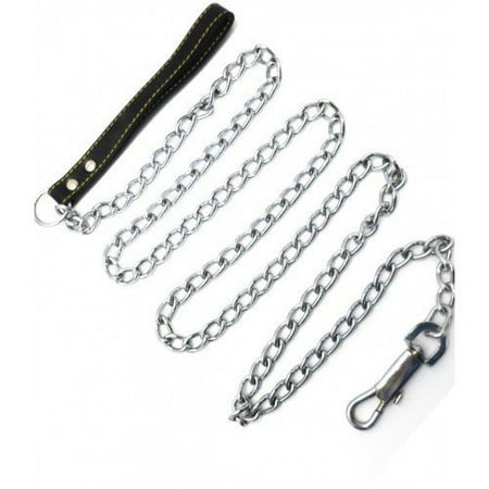 Small Chain Leash Top Choice Heavy Chain Leash, 72 Inches (72