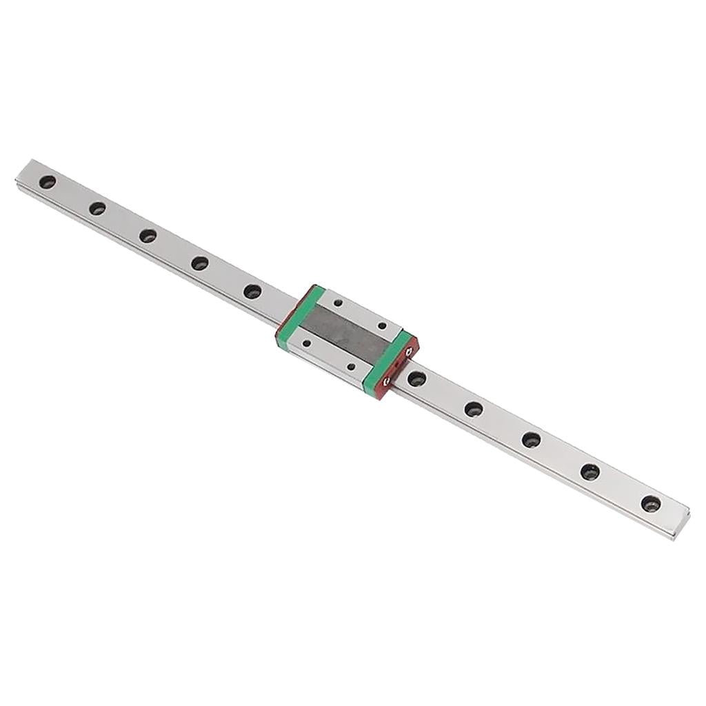 Linear Guide Rail Way Slide 250mm MGN12H Carriage Block for 3D Printer 