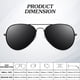 thumbnail image 5 of Lentes de Sol ANZIW Piloto con Montura Metálica Polarizados UV400 para Hombre y Mujer, 5 of 6