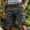 #Dark Gray, variant on DPTALR George Men's Cargo Shorts,Camo,Outdoor Work,Relaxed Casual Hiking Cotton Shorts,Knee Length,No Belt,Sky Blue,Big and Tall Men M
