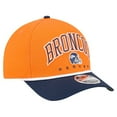 thumbnail image 3 of Men's New Era  Orange Denver Broncos  Arch COOLERA 9FORTY A-Frame M-Crown Adjustable Hat, 3 of 5