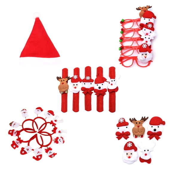 Gymnture Christmas Party Favor Set - 5 Pieces Holiday Celebration Supplies for Festive Gatherings