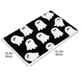 thumbnail image 1 of Feltree Halloween Doormat 20x32 Inches Ghost Shape Decorative Rug for Front Door Porch Welcome, Non-Slip Absorbent Faux Floor Mat, Holiday Decor, 1 of 8