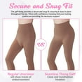 thumbnail image 2 of Glamour Boutique Gaff Thong Underwear Male Female Tucking Panties SML, Pink, 2 of 6