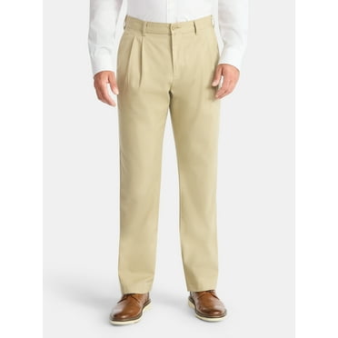 Men's Pleated Wrinkle Resistant Pant