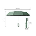 thumbnail image 3 of UNLLLL Fully Automatic Sunscreen Umbrella Buckle Portable Thickened Folding Sunscreen Umbrella, for Rain Day and Shine, 3 of 4