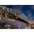 thumbnail image 2 of Ernemann, Lothar 18x14 White Modern Wood Framed Museum Art Print Titled - Sydney Harbour Bridge, 2 of 4