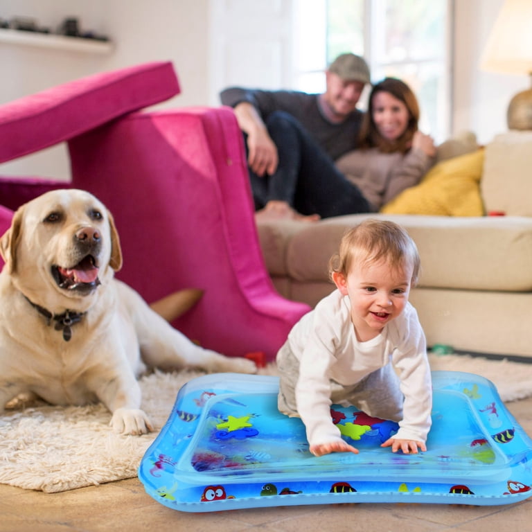 LotFancy Tummy Time Water Play Mat, Ocean Theme photo 3
