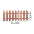 thumbnail image 3 of Sltwyw Decorative Plastic Garden Fencing - 24" Picket Edging for Lawn Borders, Flower Beds, Plant Protection, and Landscape Design, 3 of 6