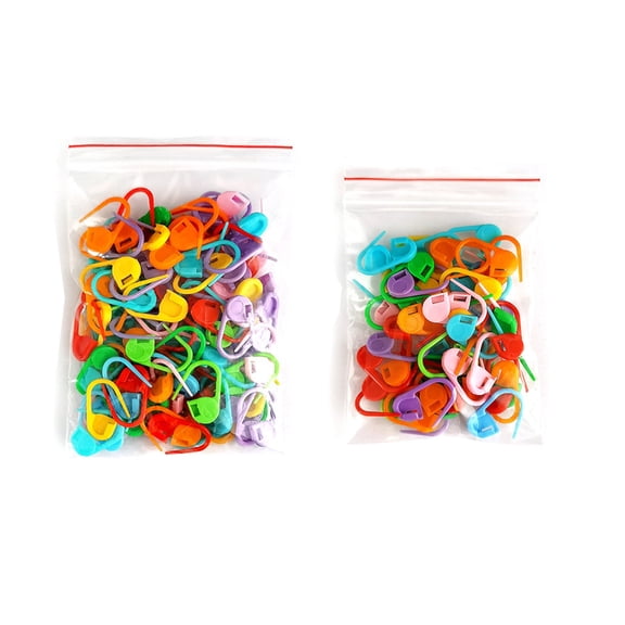 BESTSKY 150Pcs Colorful Stitch Markers for Crocheting,Plastic Crochet Stitch Markers,DIY Knitting Tools