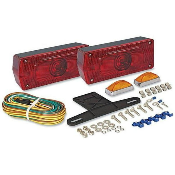 Optronics Inc TL5RK Waterproof Standard Trailer Light Kit Walmart