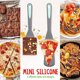 thumbnail image 5 of Kit de silicona de silicona antiadherente spatulas resistente al calor huevo frito raspadores de gadgets comida para hornear herramientas para hornear accesorios gris claro azul 2 piezas Kearding HA010780-02B, 5 of 6