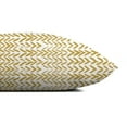 thumbnail image 3 of Creative Products Herringbone Print Yellow 20 x 20 Indoor / Outdoor Pillow, 3 of 8