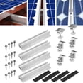 thumbnail image 2 of 2/4 Sets Solar Panel Module Aluminum Bracket Rail Trapezoidal Sheet 30/35cm Mounting Rail For Solar Panel Trapezoidal Roof Mount, 2 of 6