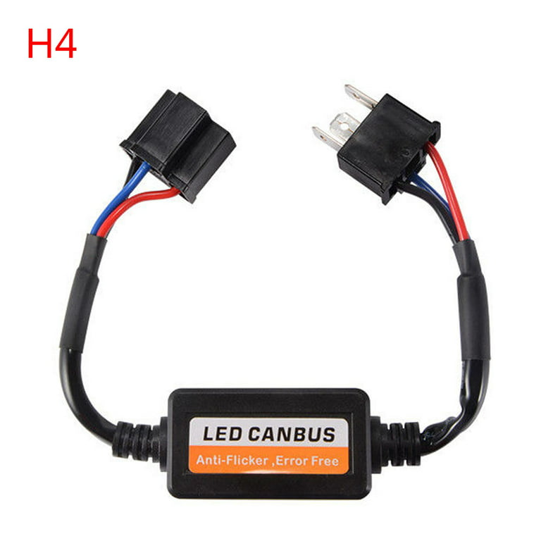Error Free Resistor Anti Flicker Led Canbus Decoder Adapter H1/H3/H4/H7/H8/H9/H11  Durable Headlight Led Canbus Decoder Canceller 