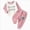 Light Pink, variant on Toddler Baby Boy Girl Cotton Long Sleeve Shirt and Legging Set Ribbed Basic Pant Two-Piece for Daily Life 6-12 Months 12-24 Months 2t 3t 4t 5t 6t 7t 8t 9t Children(Pink,6-12 Months)