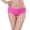 Hot Pink, variant on 12 Pack Womens Underwear Stretch Bikini Low Rise Hipster Ladies Soft Briefs Panties Red One Size