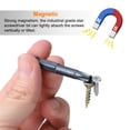 thumbnail image 5 of Uxcell  T30 Torx Screwdriver Bit 1/4" Hex Shank 2" Long S2 Steel Magnetic 6 Point Screw Driver Bits Industrial Grade Tamper Proof Star Drill Bits with No Hole Torx Head, 5 of 7