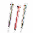 thumbnail image 1 of Thinsony 3pieces Safe Ingredients Ballpoint Exquisite Craft Non-Deformable 10 Colors Smooth Writing Students, 1 of 6