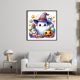 thumbnail image 3 of Hilo Algodón Ecológico Bordado Punto Cruz Fantasma Halloween Con 11CT 40x40cm, 3 of 9