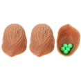 thumbnail image 1 of Juego de trucos creativo de 3 cáscaras de nuez y 5 bolas. Increíble Zhus Wizard para divertirse., 1 of 8