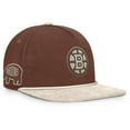 thumbnail image 3 of Men's Fanatics Brown/Cream Boston Bruins Reminisce Vintage Adjustable-Hat, 3 of 4