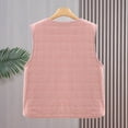 thumbnail image 6 of Ashirexll Puffer Vest Women, Womens Winter Coats, Thin Solid Color And Velvet Warm Sleeveless V Neck Layer For Wearing Inside Jackets, 6 of 7