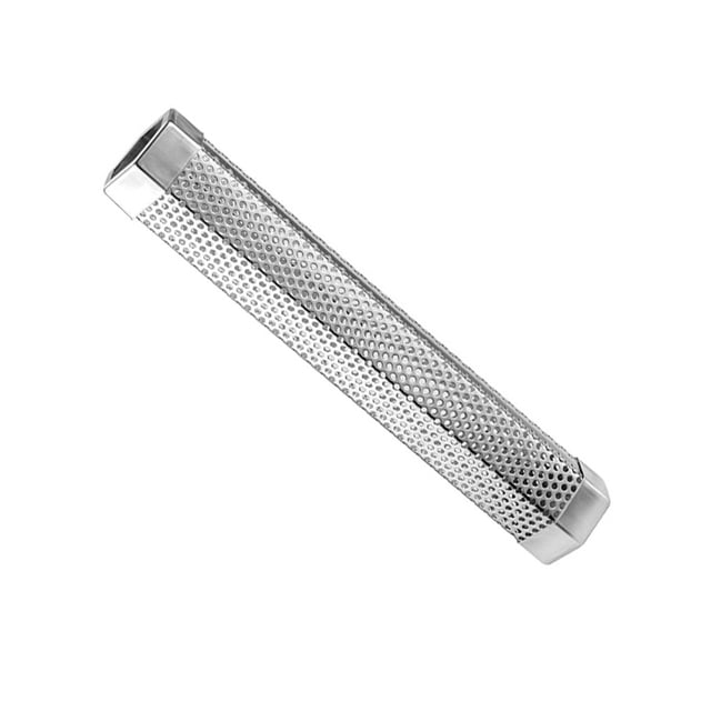 Toystoory Parrilla para barbacoa, tubo de malla para fumar en frío y caliente, generador de humo, ahumador de pellets de acero inoxidable 304, accesorio Cocina y Comedor Toystoory HA006115-00B