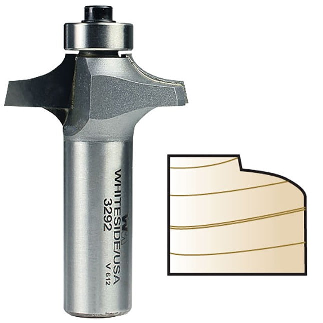 3292 Whiteside Carbide Tip Thumbnail Table Edge Router Bit 13/8LD 3