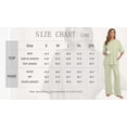 thumbnail image 6 of MINTREUS Lounge Sets for Women Knit Short Sleeve Tops and Long Pants Soft Comfy Pajamas Set Oversized 2 Piece Outfits S-2X, 6 of 8