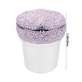 thumbnail image 3 of Deeceymbur Bling Car Ashtray with Lid Smokeless Inner Container Windproof Ashtray Portable LED Blue Light Auto Accessories for Travel, Detachable Mini Trash Can, 3 of 6