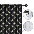 thumbnail image 4 of Blackout Kids Curtains,Black Cartoon Unicorn Pattern Childrens Insulated Curtains Set Of 2,Bedroom Essentials,Toddler Room Decor 42"x54", 4 of 5