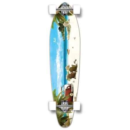 Yocaher Kicktail Getaway Longboard Complete price history on PriceWatchPro
