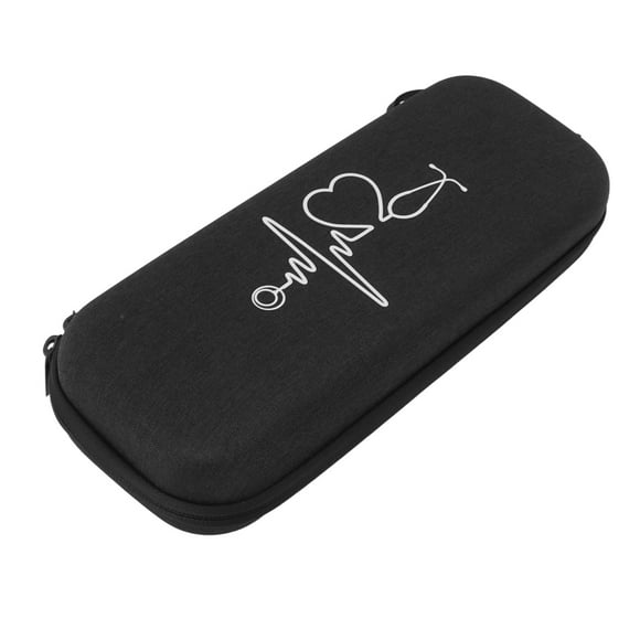 Hard Stethoscope Case, Shockproof Lightweight EVA Stethoscope Storage Bag Scratch Resistant for Travel