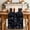 Black Gray Blue, variant on Farmhouse Country Table Runner - 60 Inch Long Vintage Blue French Garden Horse Swan Cotton and Linen Blended Dress Scarves Farmhouse Table Runner for Kitchen Dining, Coffee Table, 13" x 60"