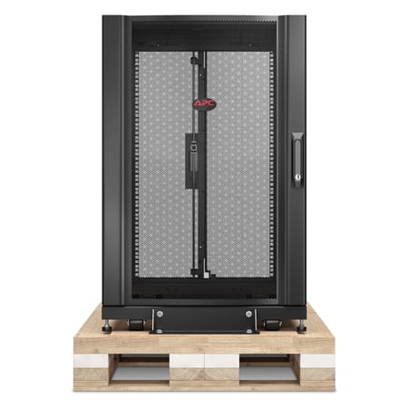 UPC: 0731304347705 | NetShelter SX 18U Server Rack Enclosure 600mm x 1070mm w/ Sides Black Shock Packaging