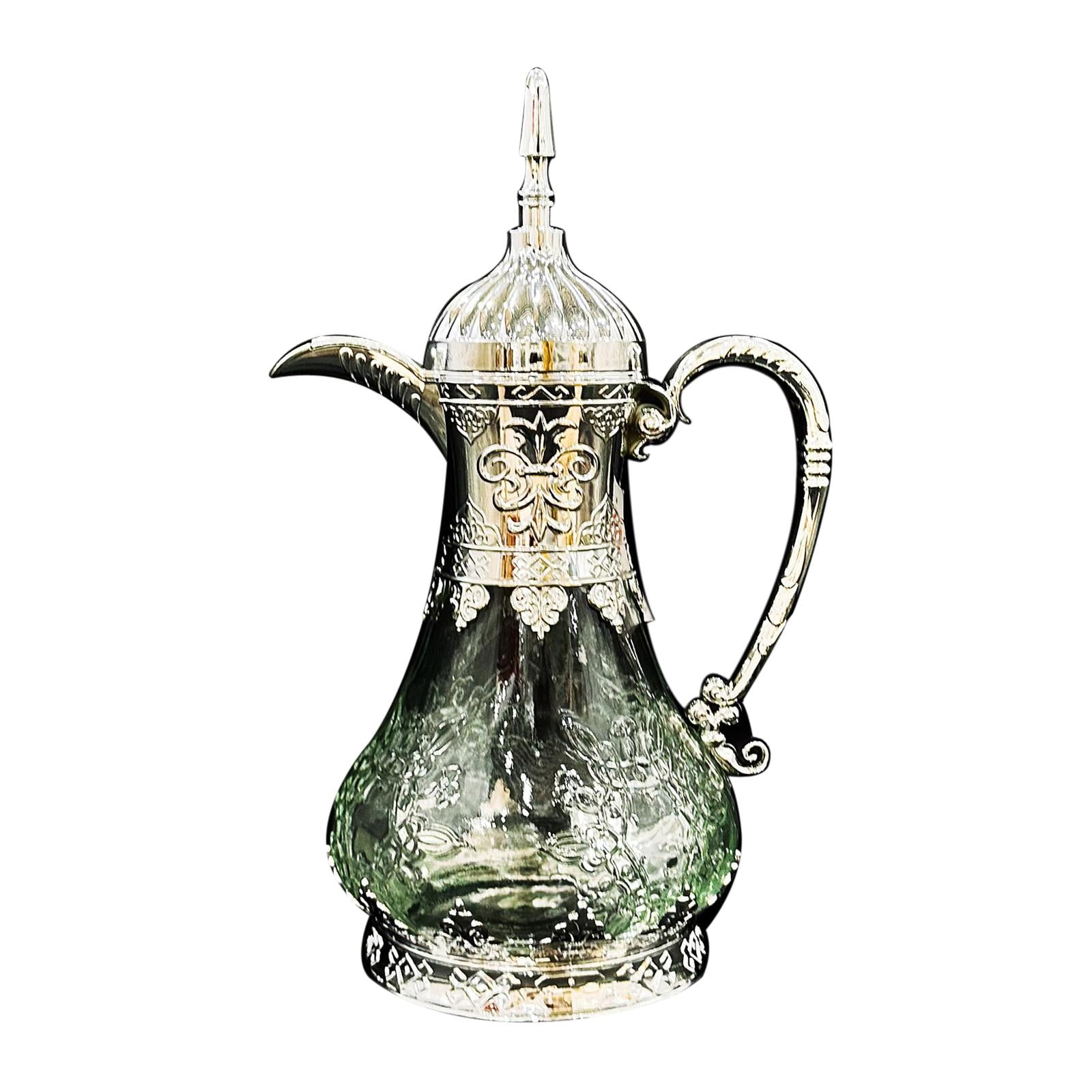 Kokiya Arabic Coffee Pot Beverage Dispenser Tea Pitcher for Home Camping Gatherings