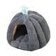 thumbnail image 4 of Casa para gatos, cama tipo canasta, cálida y acogedora para dormir con diseño semicerrado para Gris oscuro, 4 of 9